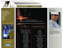 Tablet Screenshot of jlbfabricating.com